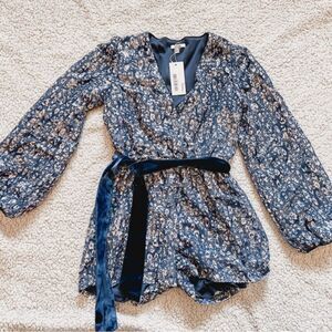 BTFL - life formal romper with sequins size small